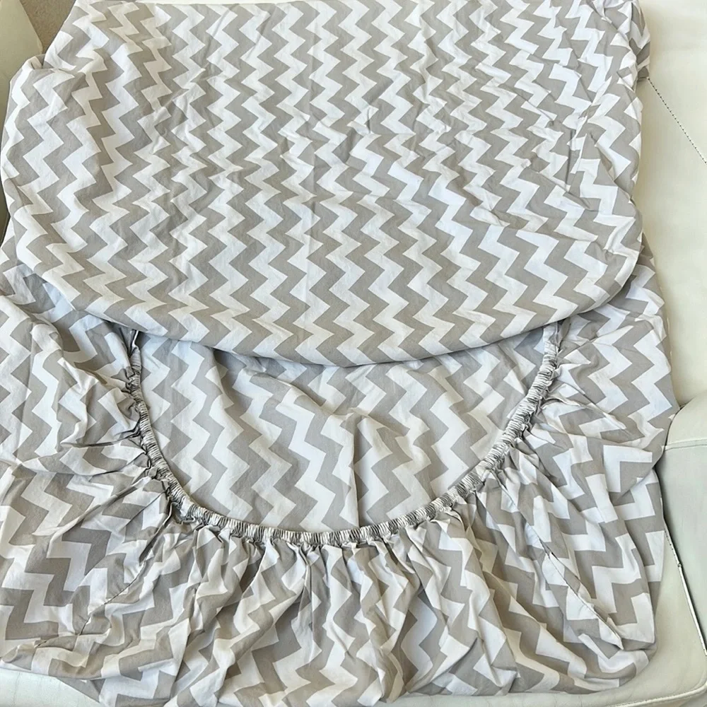 Pottery Barn Kids Organic Cotton Crib Fitted Sheet